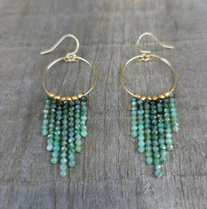 GF Vadoma Earrings < Emerald > S