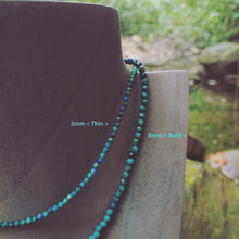 Load image into Gallery viewer, GF Chrysocolla Choker &lt;Thin &gt;
