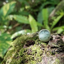 Load image into Gallery viewer, Peruvian Opal Round Ring SS