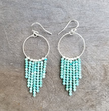 Load image into Gallery viewer, SS Vadoma Earrings &lt; Amazonite &gt; S
