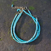 Load image into Gallery viewer, GF Turquoise Bracelet